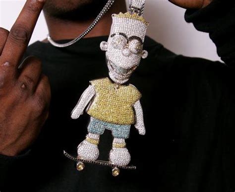 bart simpson gucci chain.